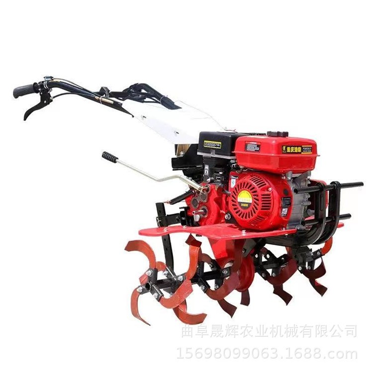两驱/四驱田园微耕机 小地块硬地开荒旋耕机 果园茶园松土锄草机图5