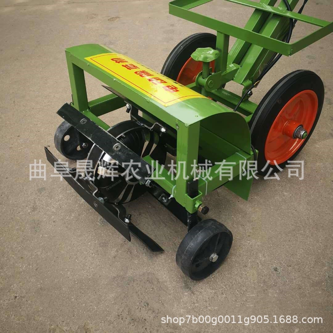 懒人小型手推电动除草机 农用山区丘陵翻地开沟松土机 大功率图3