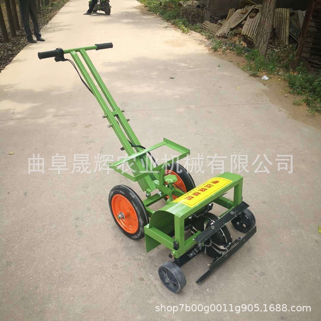 懒人小型手推电动除草机 农用山区丘陵翻地开沟松土机 大功率图2