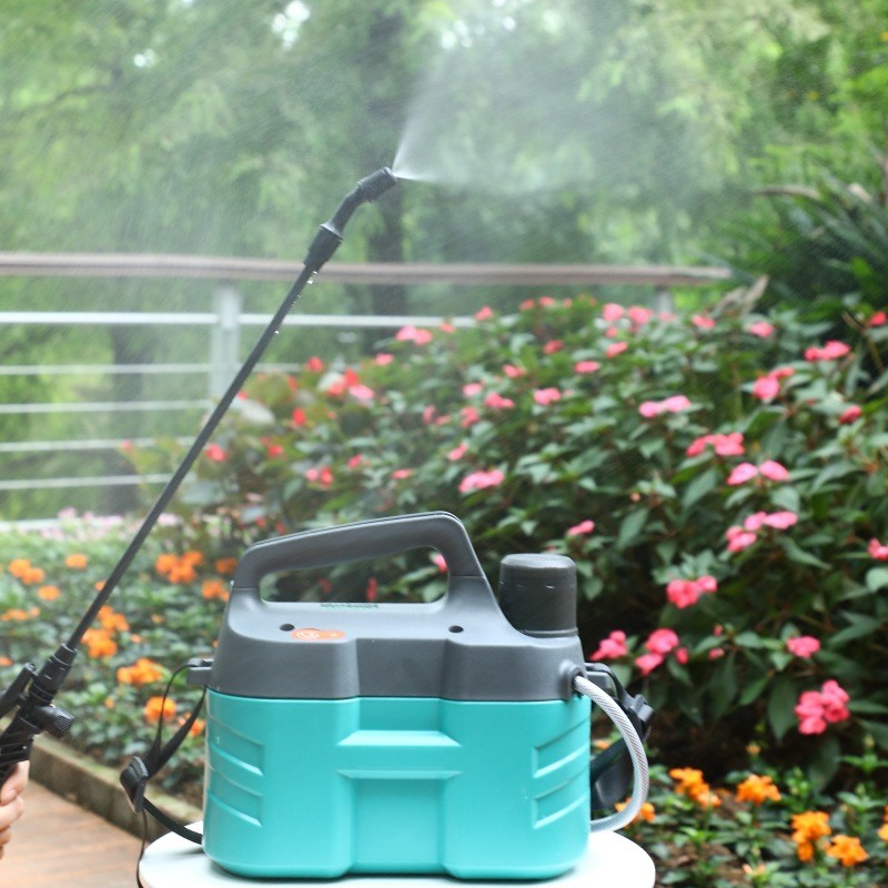 5L8L电动喷雾器打农药机农用便携式户外新款挂腰喷水消毒小型喷壶图3