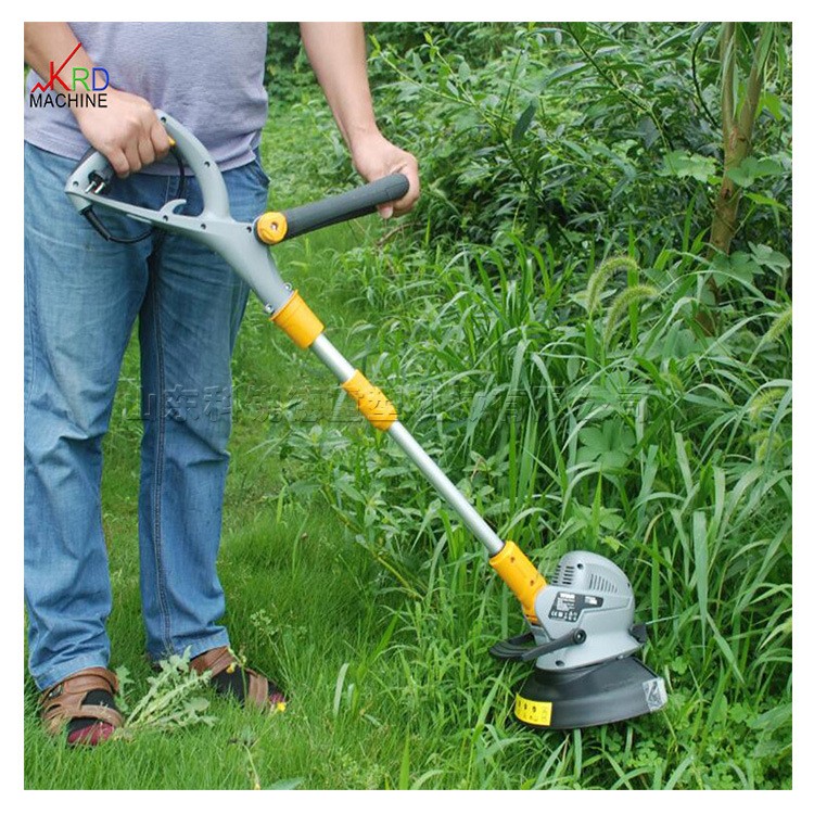 农田电动打草机 手持式大棚果园除草机 便携式蔬菜基地割草机图2