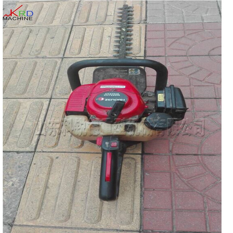 背负式单刃茶叶修剪机 粗枝篱笆重剪整形机 庭院双刃修边机茶树剪图2