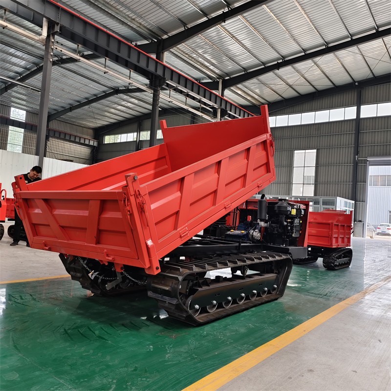 多功能履带运输车0.7吨6吨5吨搬运车柴油履带车工程运输果田搬运图3