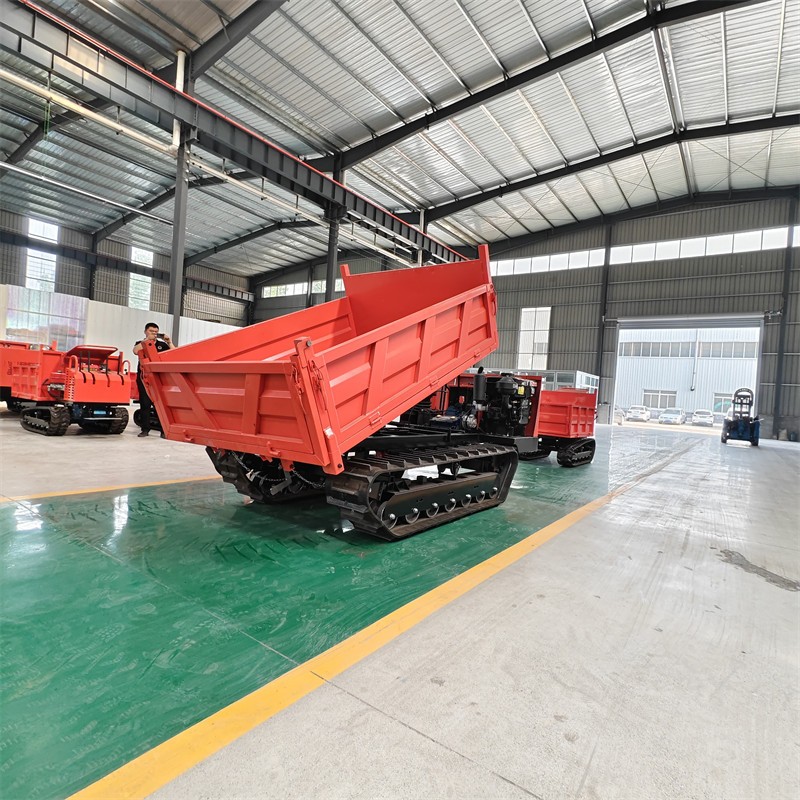 现货小型履带运输车厂家多功能爬山虎果园搬运履带运输车工程装卸图4