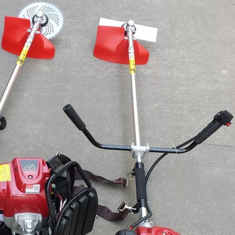 厂家直供二冲程背负式割草机 侧挂式除草机 便捷侧挂式割灌机割草图2