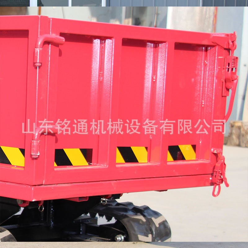 小型农用履带翻斗运输车 自卸式山地拉货车1.5吨果园搬运车图4