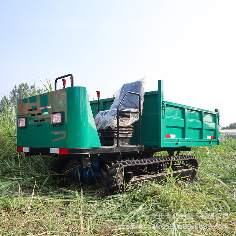 农用柴油爬山虎履带运输车爬坡王建筑工程山区山地果园自卸搬运车图3