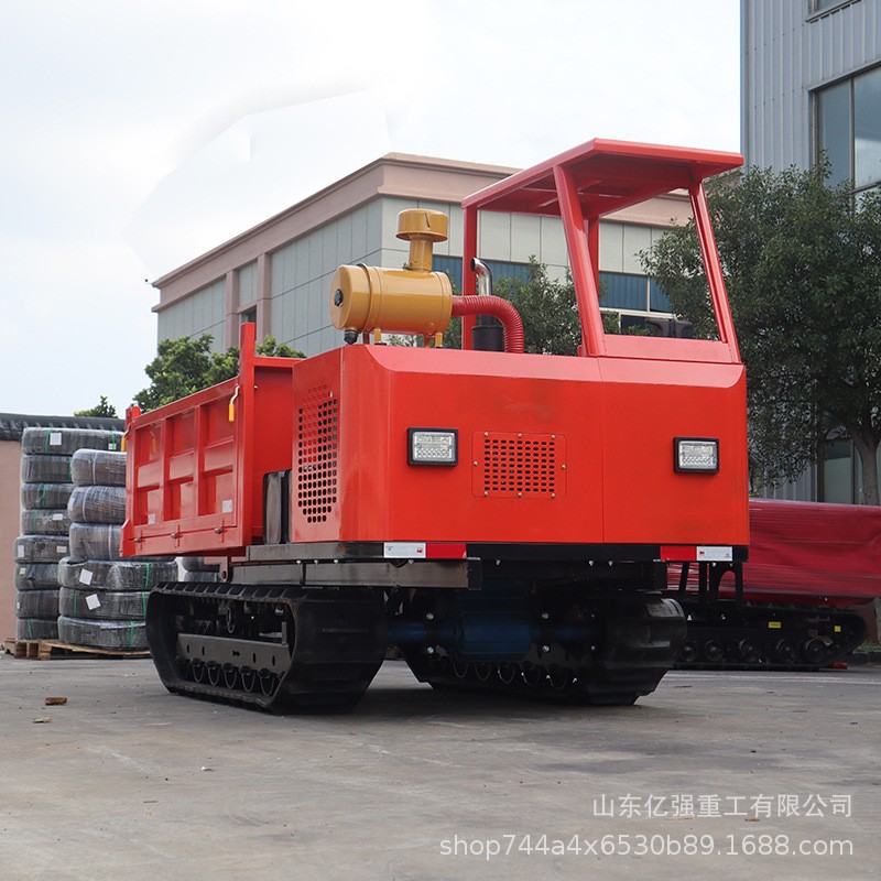 农用柴油爬山虎履带运输车爬坡王建筑工程山区山地果园自卸搬运车图2