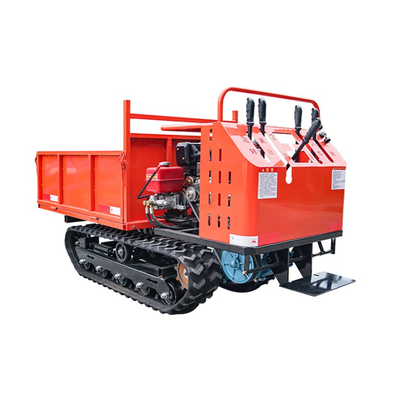 爬山虎履带运输车爬坡王建筑工程爬山虎农用山区山地果园自卸柴油图5