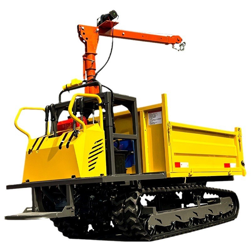 全地形爬山虎履带运输车多功能农用自卸车山路窄路运输车图5