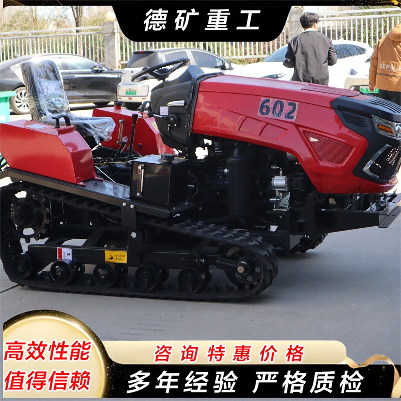 农用微耕机 小型汽油柴油犁地开沟农耕田地翻地起垄 家用旋耕机图2