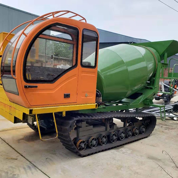 履带运输车爬山虎手扶式农用自卸车设备小型手扶履带运输机器批发图2