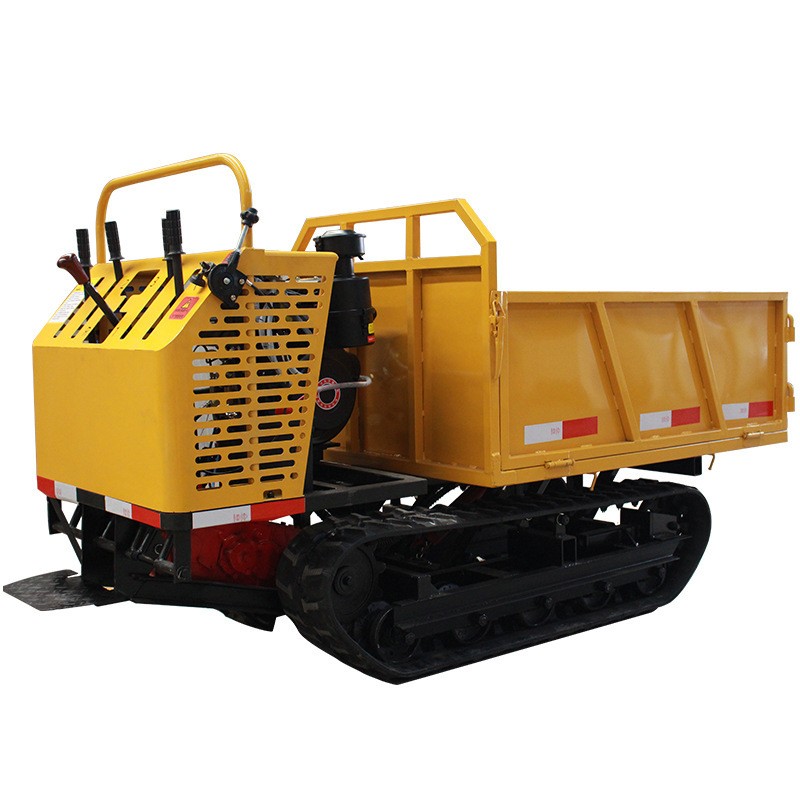 履带运输车爬山虎手扶式农用自卸车设备小型手扶履带运输机器批发图5