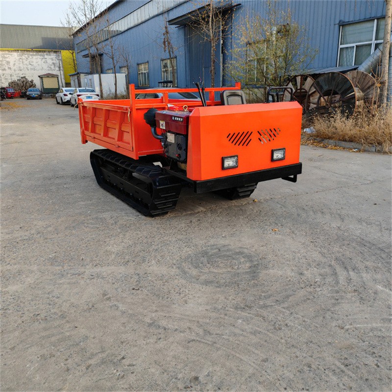 货到付款 抓地力强液压升降爬坡王山地履带车 手扶式爬坡履带车图4