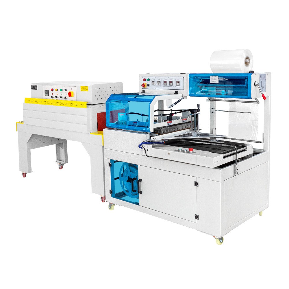 永创450L型封切机化妆品礼盒封口热收缩包装自动热收缩膜包装机塑图5