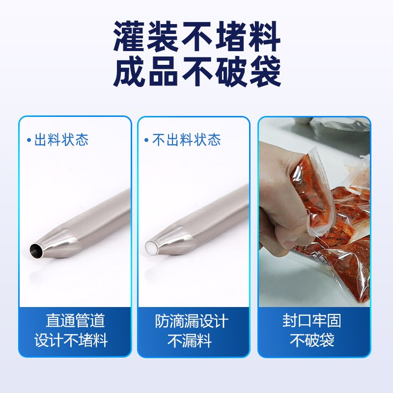 全自动液体灌装机牛奶酱油膏体醋定量分装机果汁蜂蜜番茄酱包装机图4