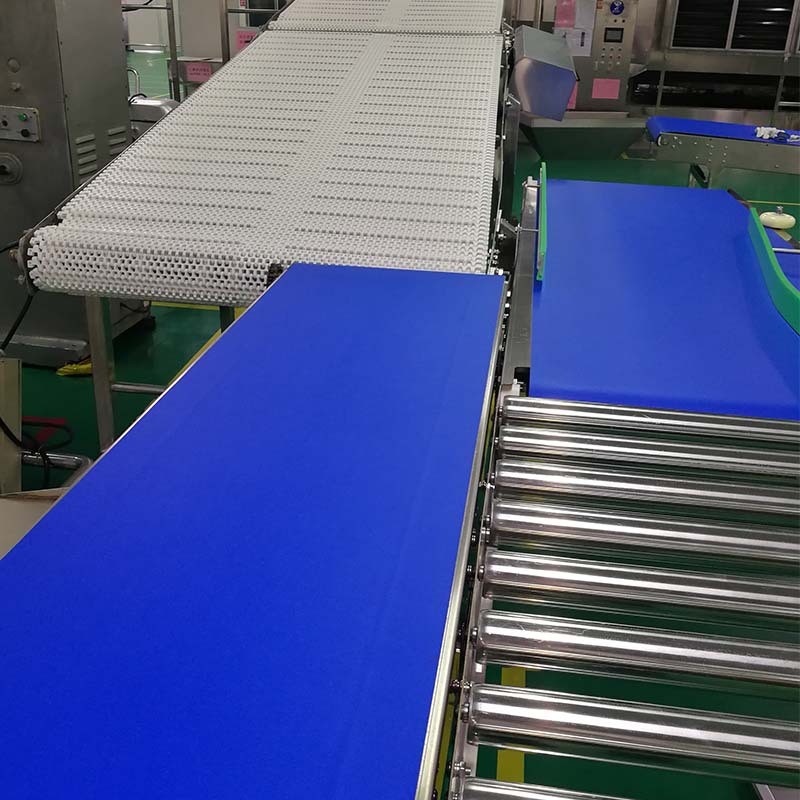 水平皮带输送机 PVC皮带输送机小型食品物料水平输送机生产流水线图3