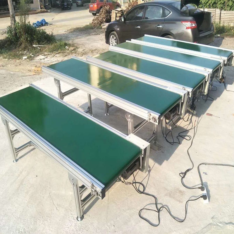 快递装卸分拣皮带输送机小型注塑输送带传送机 流水转弯机传动带图2