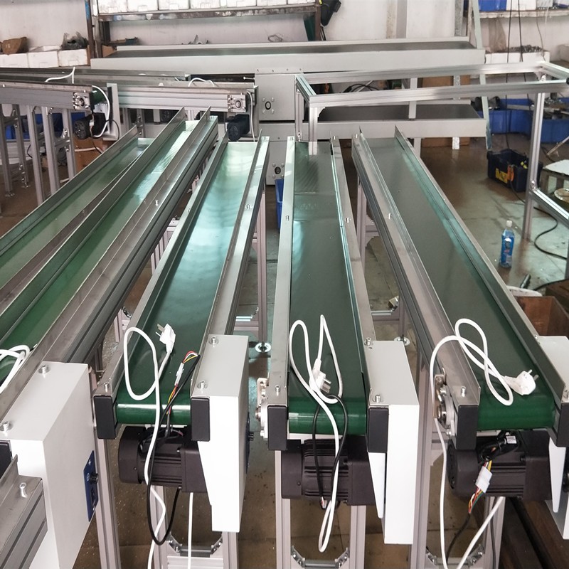 快递装卸分拣皮带输送机小型注塑输送带传送机 流水转弯机传动带图4