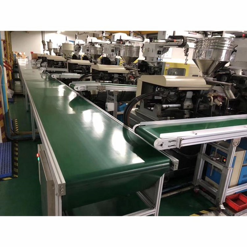 快递装卸分拣皮带输送机小型注塑输送带传送机 流水转弯机传动带图3