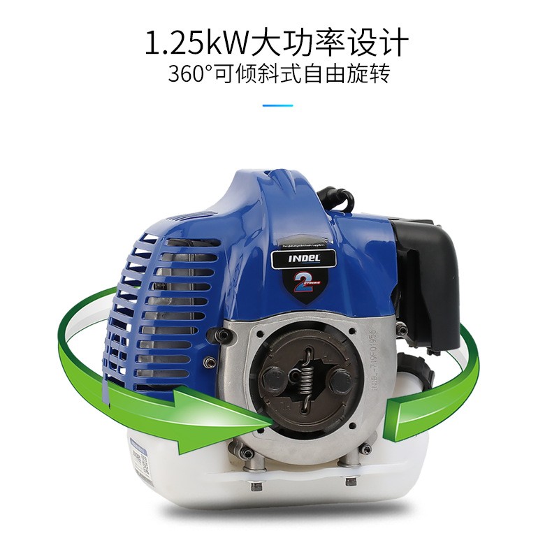 英德尔背负式割草机BG430A豪华汽油打草机二冲程割灌机松土除草机图2