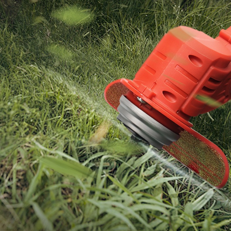 电动割草机小型家用除草机充电式草坪修剪机锂电多功能打草机神器图3