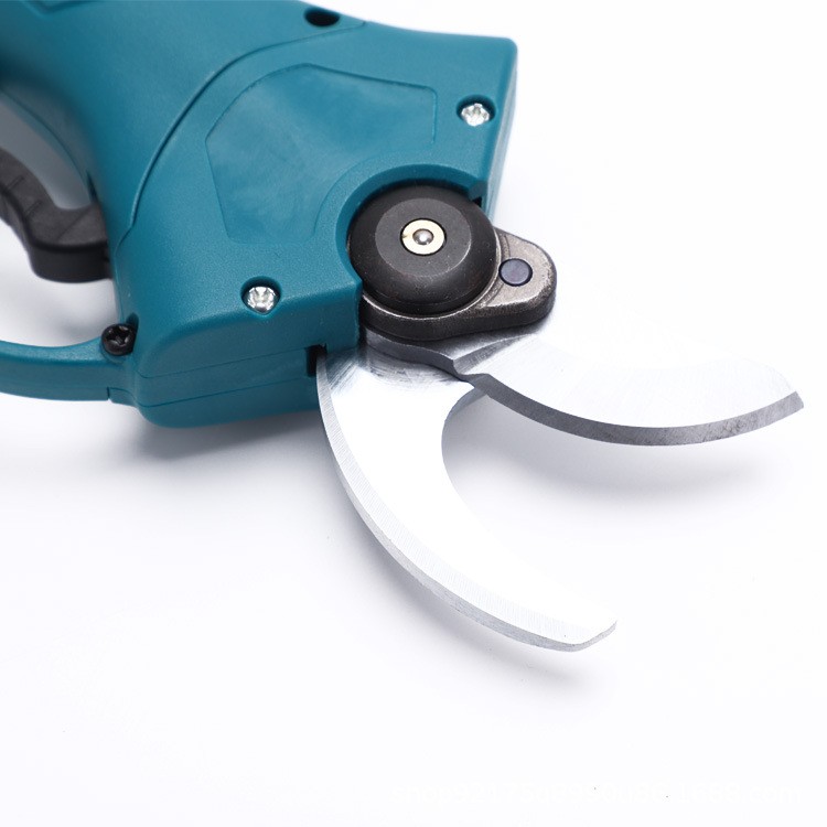 外贸电动修枝剪2.5公分果树剪树枝剪粗枝高枝锂电修剪园艺剪刀图2