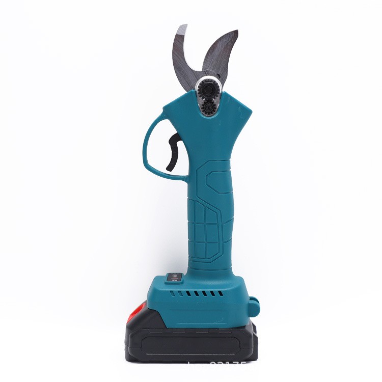 外贸电动修枝剪2.5公分果树剪树枝剪粗枝高枝锂电修剪园艺剪刀图5