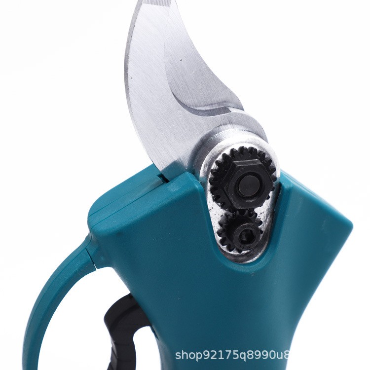外贸电动修枝剪2.5公分果树剪树枝剪粗枝高枝锂电修剪园艺剪刀图4