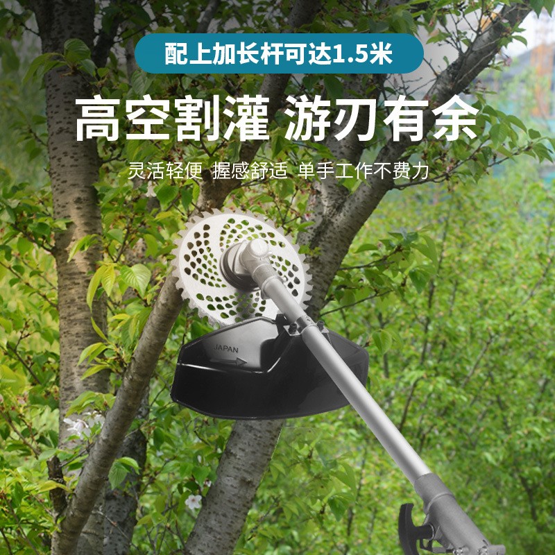 新款庭院多功能锂电除草机家用无线电动割草机便携式园林打草机器图4