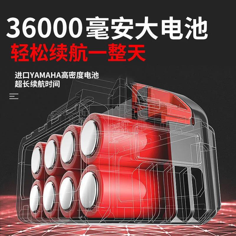 跨境家用锂电割草机大功率便携式手持电动除草机充电式园林修剪机图2