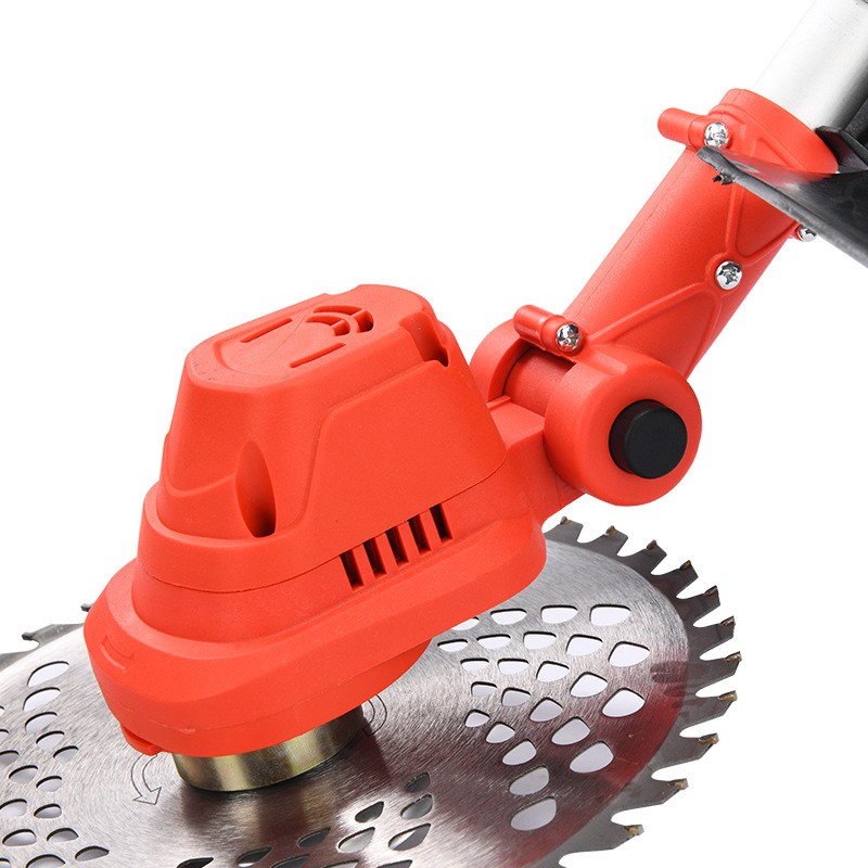 无刷手持电动割草机电动割灌机家用锂电除草机充电式多功能打草机图4