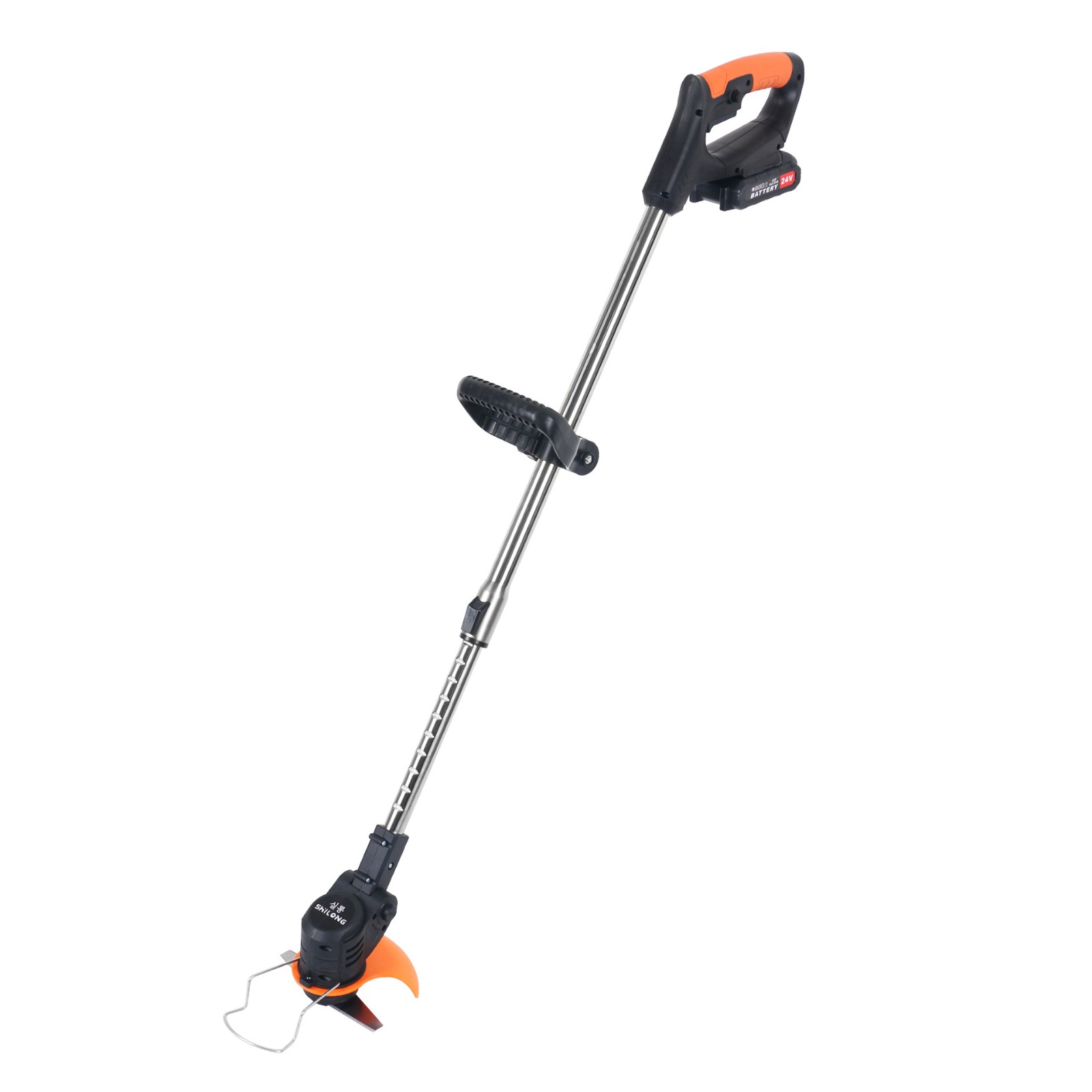 电动手持割草机充电式除草机便携式锂电打草机手提小型草坪修剪机图5