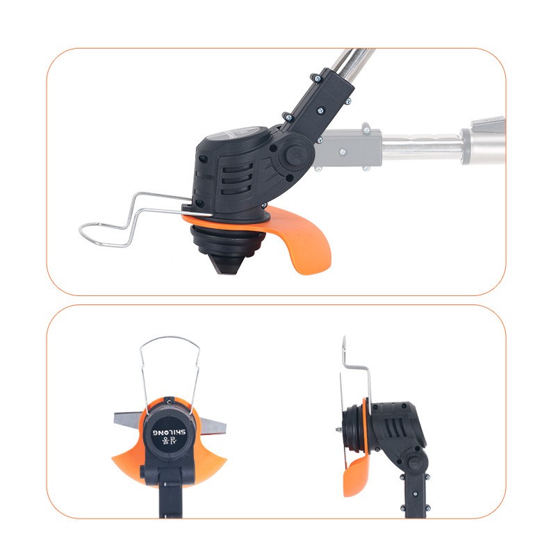 电动手持割草机充电式除草机便携式锂电打草机手提小型草坪修剪机图4