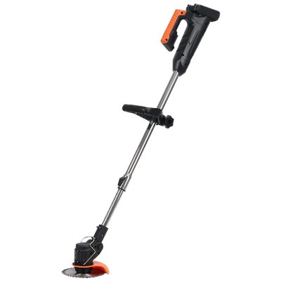 电动割草机小型家用除草机手持锂电打草机多功能充电式割草机