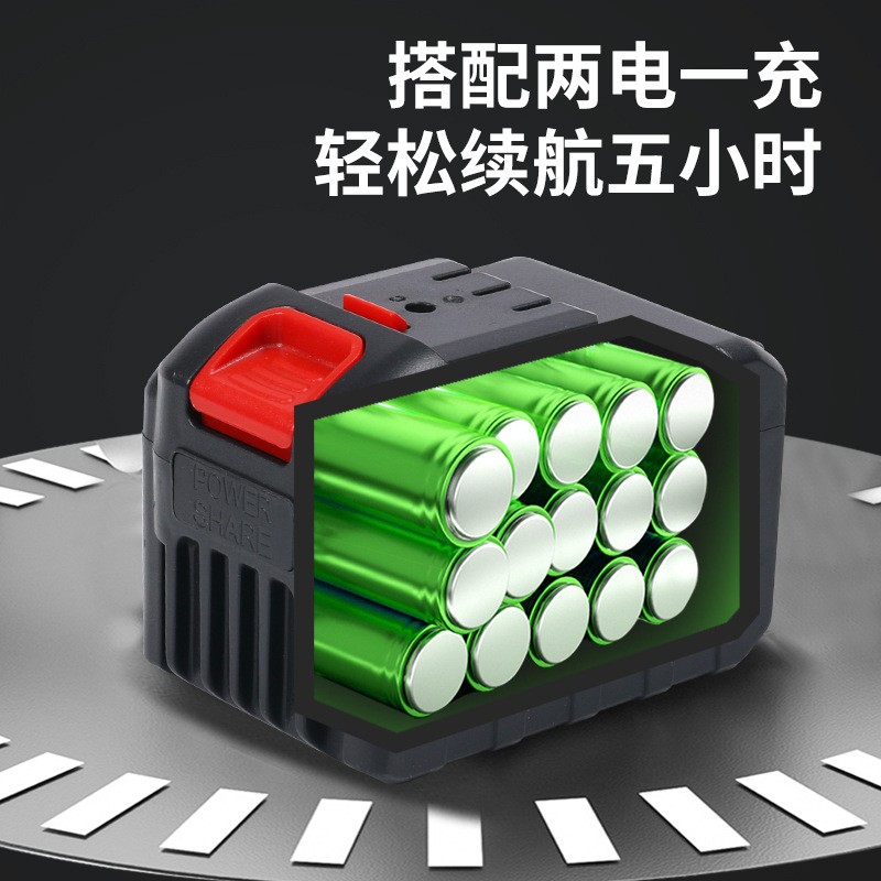 电动割草机小型家用除草机手持锂电打草机多功能充电式割草机图4