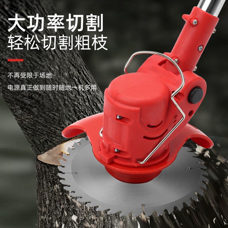 电动割草机无线除草神器锂电除草机多功能小型家用手持充电打草机图2