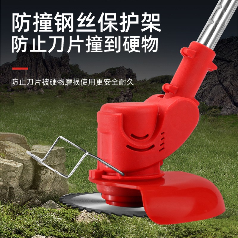 电动割草机无线除草神器锂电除草机多功能小型家用手持充电打草机图4