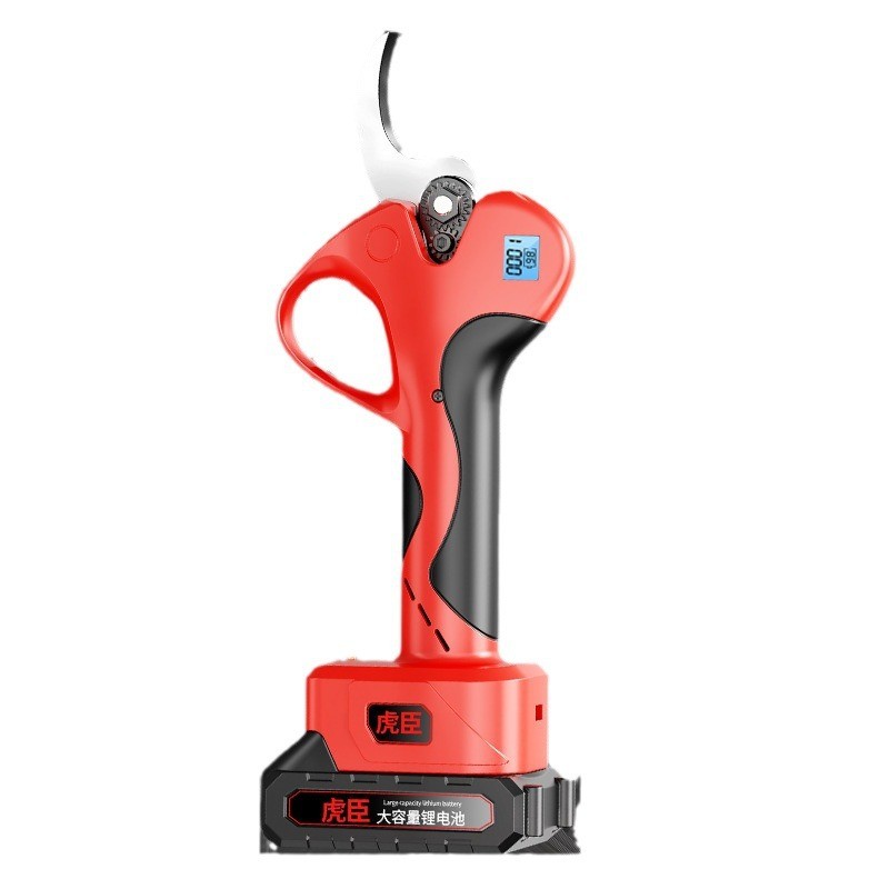 4.0大口径无刷电动修枝剪刀果树剪充电树枝锂电剪刀园林电剪刀图5