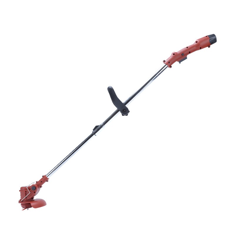 家用电动割草机便携式可伸缩除草机锂电池充电打草机草坪修剪机图5