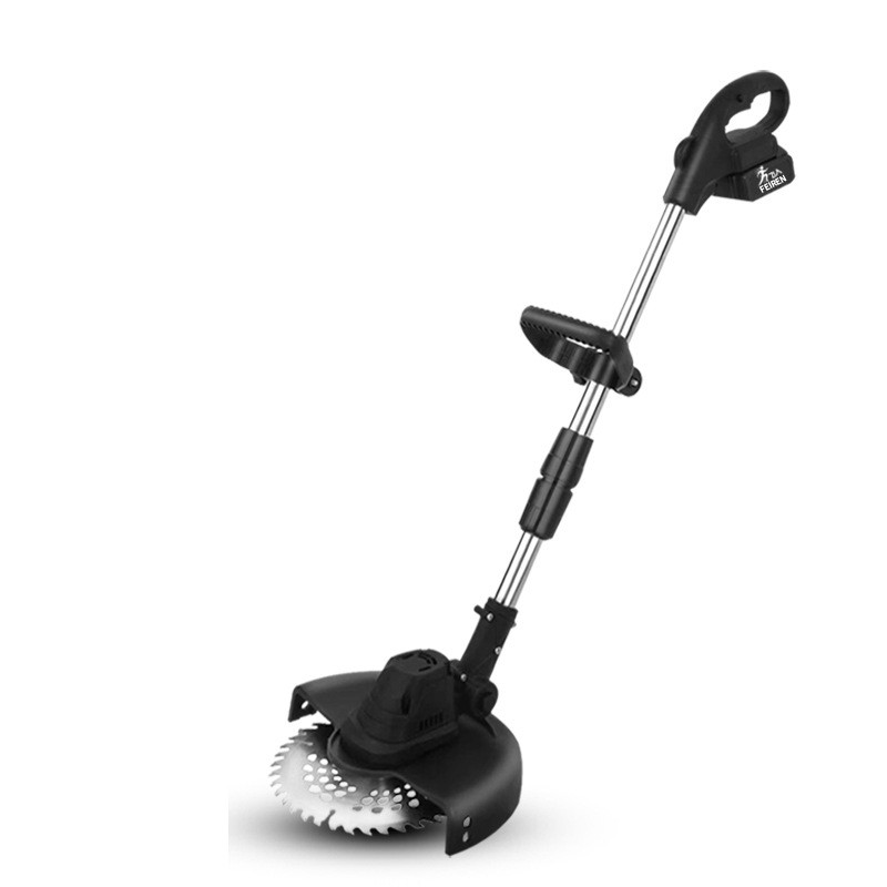 电商供货无刷21v锂电割草机割灌机小型手提式双刃图5