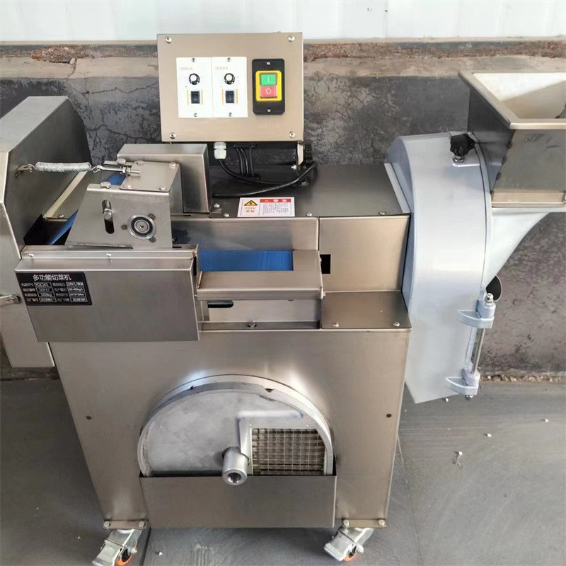 学校食堂自动切菜机 商用电动果脯辣椒笋干切片切丝切段切菜机 02图3