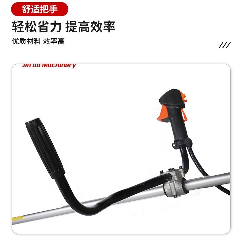 金奥厂家割草机侧挂式430割灌机二冲程汽油小型多功能果园打草机图4