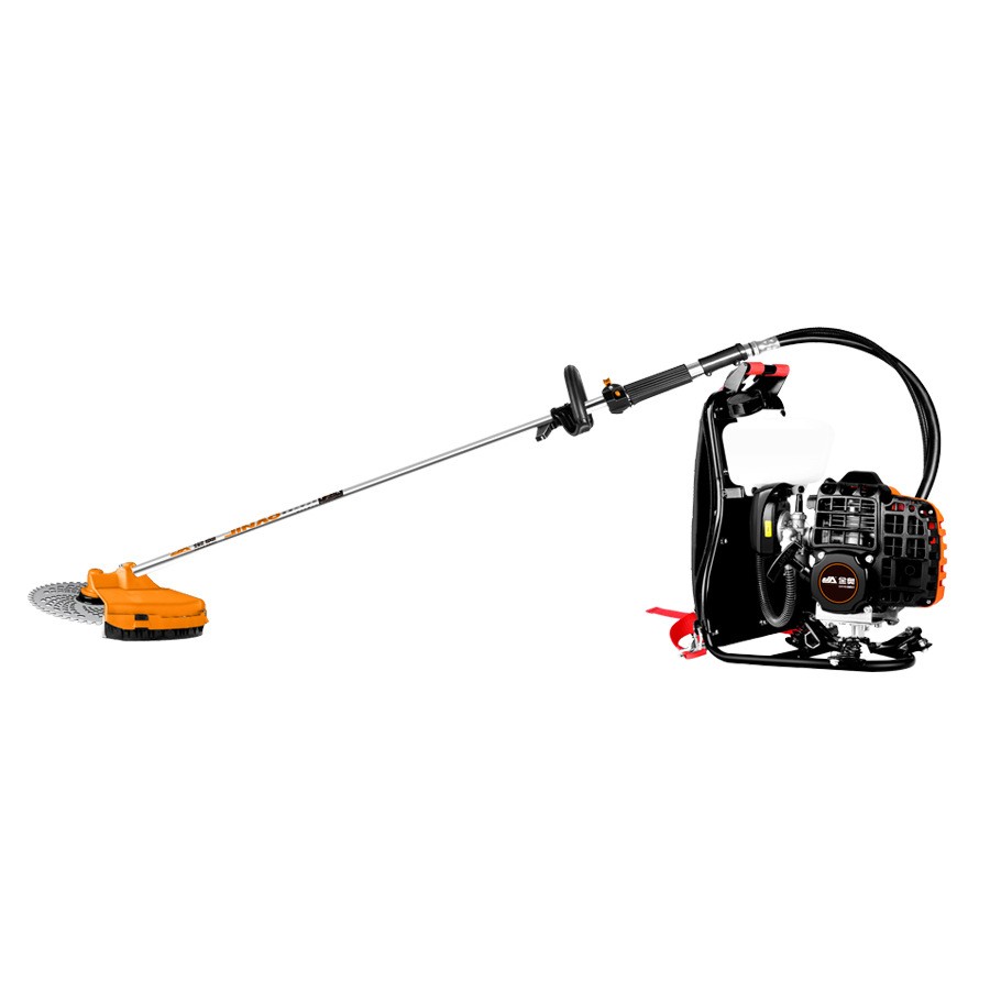 割草机金奥厂家背负式动力除草机割灌机稻谷汽油收割机果园收割图2