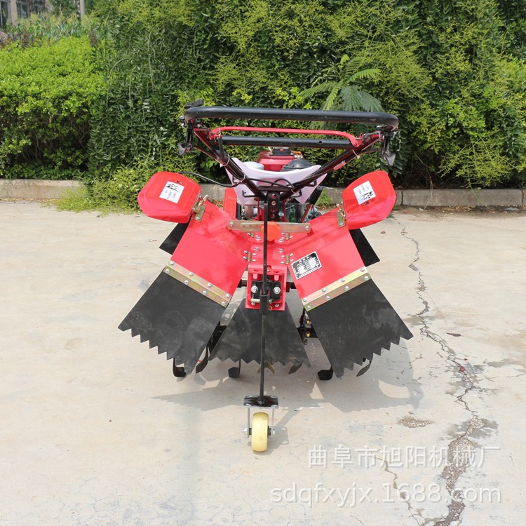 旭阳柴油四驱微耕机自走式培土除草起陇一体机多功能田园管理机图4
