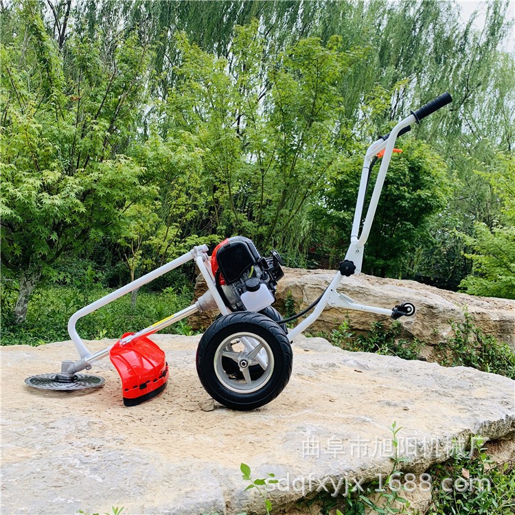 旭阳汽油手推式割草机 果园小型杂草除草机 农业松土打草机厂家图3
