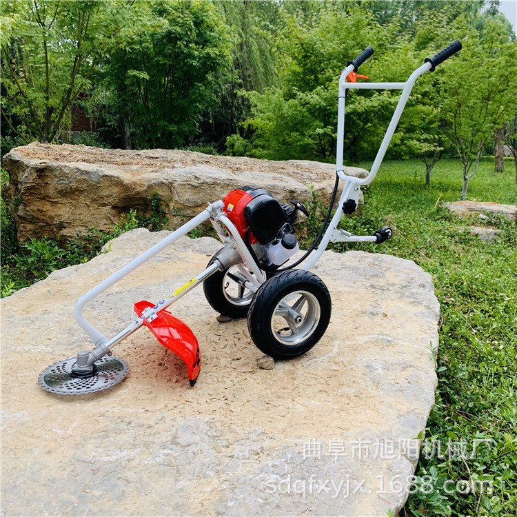 旭阳多用途割草锄地机果园小型除草松土机四冲程手推式汽油打草机图4