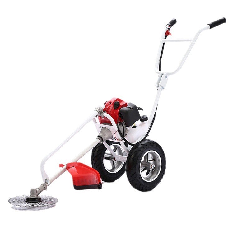 旭阳多用途割草锄地机果园小型除草松土机四冲程手推式汽油打草机图5