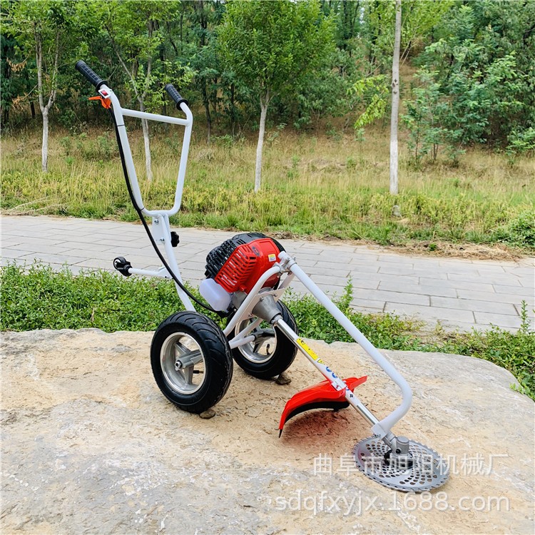 旭阳园林果园除草旋耕机多功能小型汽油松土机四冲程手推式割草机图2