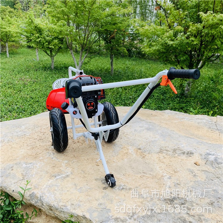 旭阳园林果园除草旋耕机多功能小型汽油松土机四冲程手推式割草机图3